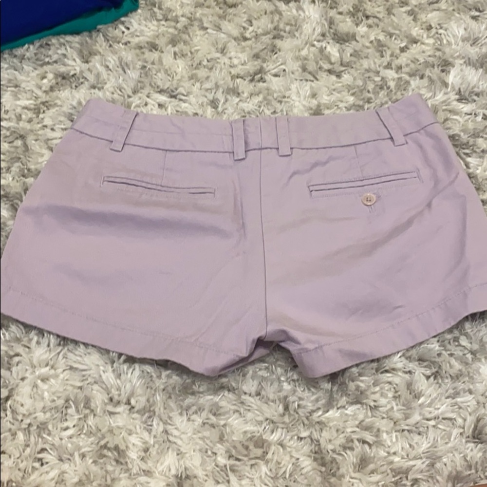 J crew purple chino shorts size 8 - Picture 2 of 5